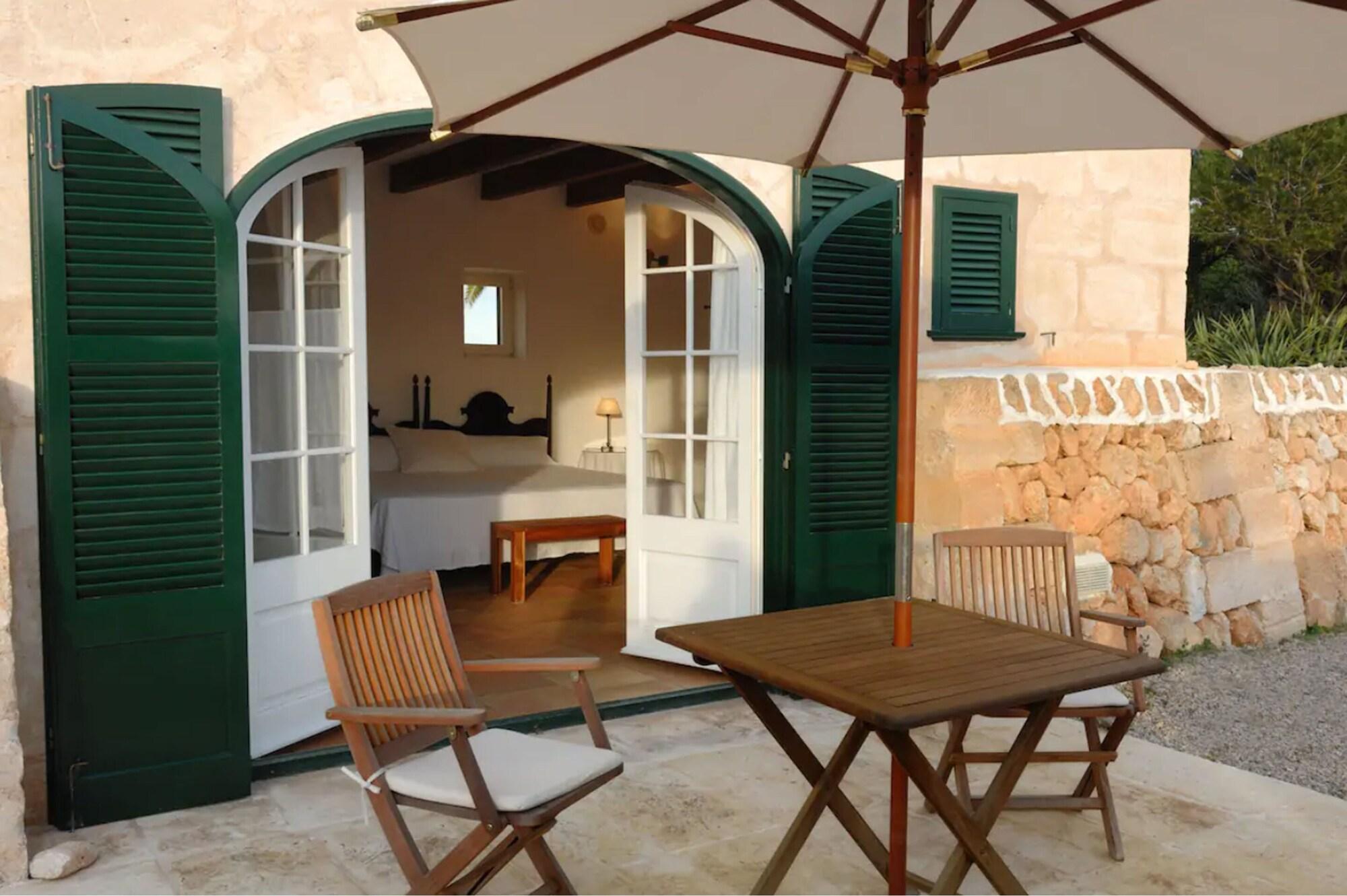 Alcaufar Vell Hotel Rural & Restaurant Sant Lluís Exterior foto