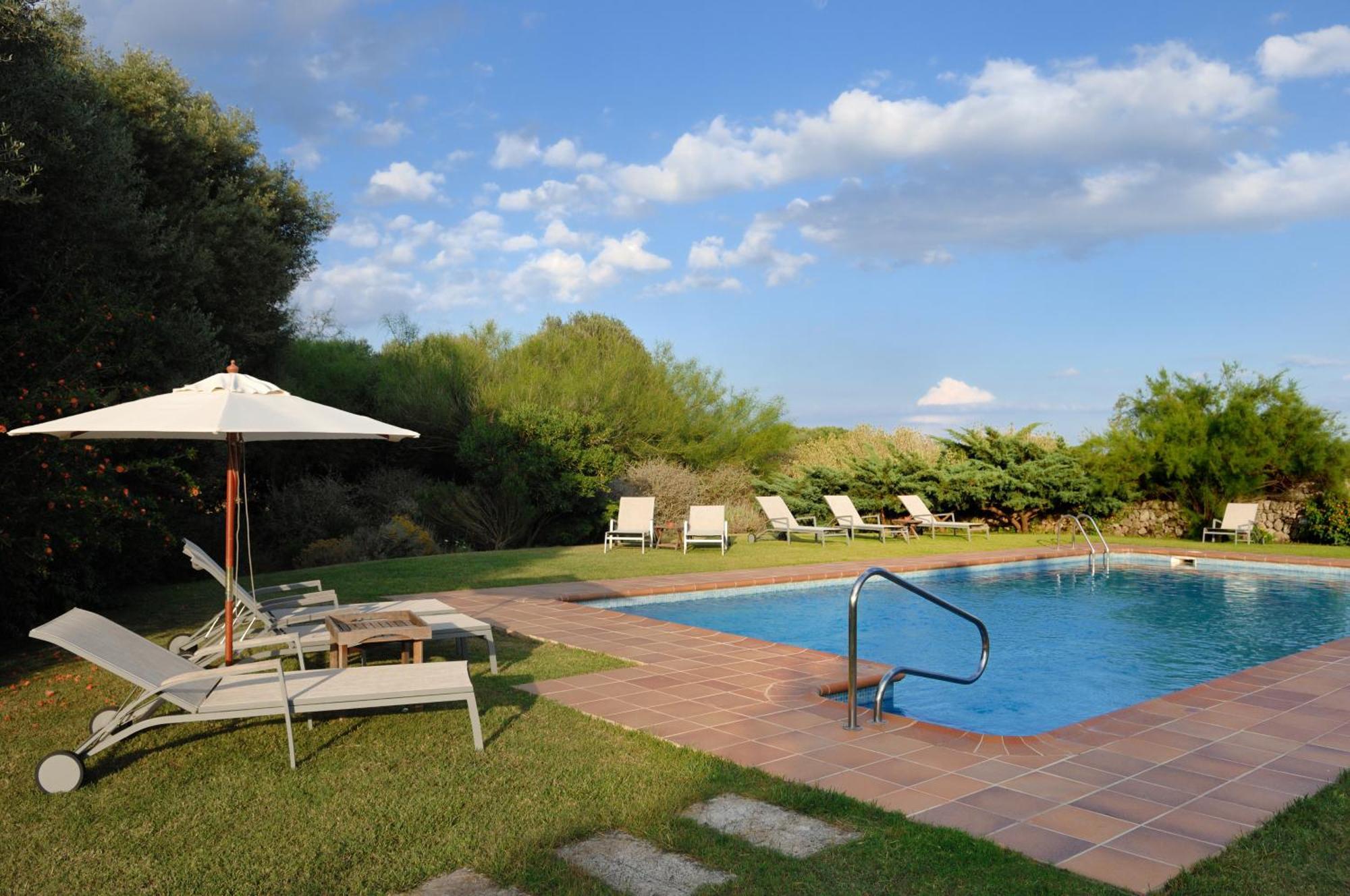 Alcaufar Vell Hotel Rural & Restaurant Sant Lluís Exterior foto